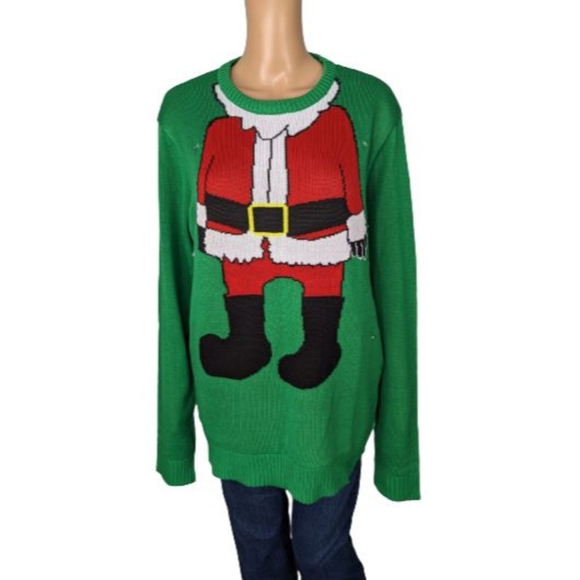 Mr. Christmas LED Light-Up Unisex Christmas Sweater L - Picture 1 of 9